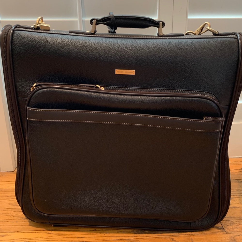 Brooks Brothers Leather Garment Bag